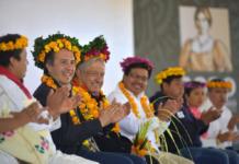 En 3 años serán reconstruidas las carreteras de la Sierra de Huayacocotla: Gobernador Cuitláhuac García AMLO y García