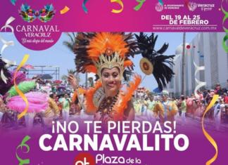 Invitan a Carnavalito Veracruz 2020 en la Plaza de la Tecnología Carnavalito en la Plaza de la Tecnología