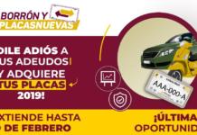 Extiende gobernador Cuitláhuac García, al 29 de febrero, el programa “Borrón y Placas Nuevas”