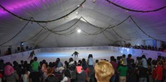 Invitan a seguir disfrutando de la pista de hielo en Cosoleacaque Coso