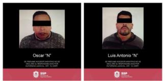 Detenidos cuatro sujetos por presunto narcomenudeo: SSP SSP