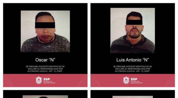 Detenidos cuatro sujetos por presunto narcomenudeo: SSP SSP