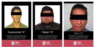 Rescata SSP a menor desaparecida, recupera vehículos y detiene a 9 por diversos delitos