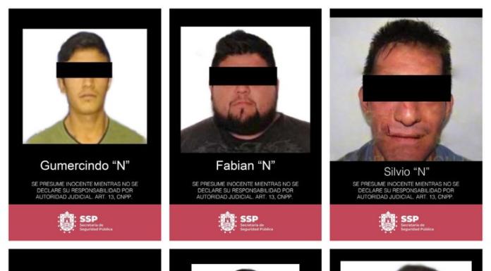 Rescata SSP a menor desaparecida, recupera vehículos y detiene a 9 por diversos delitos