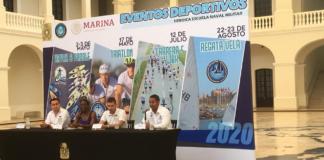 Presentan actividades deportivas para 2020 de la Heroica Escuela Naval Militar Presentan agenda deportiva 2020 de la HENM Antón Lizardo
