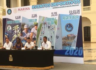 Presentan actividades deportivas para 2020 de la Heroica Escuela Naval Militar Presentan agenda deportiva 2020 de la HENM Antón Lizardo