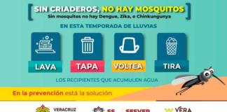 Suma Secretaría de Salud a ciudadanía en el combate al dengue