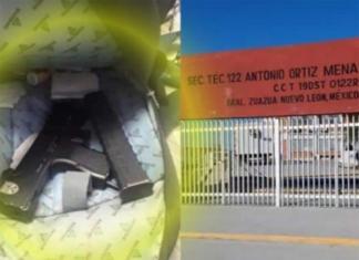 Hallan subametralladora UZI en mochila de alumno de secundaria