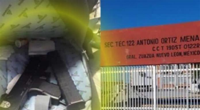Hallan subametralladora UZI en mochila de alumno de secundaria