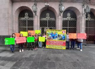 No abastecieron medicamentos contra el cáncer; niños veracruzanos en riesgo de muerte Manifestación de familiares de niños con cáncer