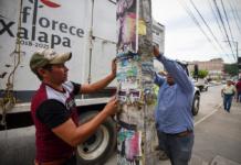 Realizan operativo en la calle Hidalgo y la avenida Rébsamen