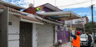 Concluye primera etapa de retiro de obstáculos en calles