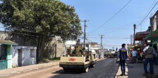 Avanza reencarpetado de la avenida Ramón López Velarde