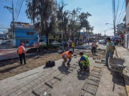 Avanza rehabilitación de la calle Miguel Hidalgo