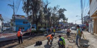 Avanza rehabilitación de la calle Miguel Hidalgo