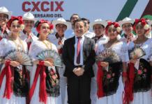 Encabeza gobernador Cuitláhuac García el 199 Aniversario del Día de la Bandera