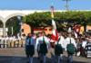 Conmemoran Día de la Bandera en Cosoleacaque Celebración del Día de la Bandera
