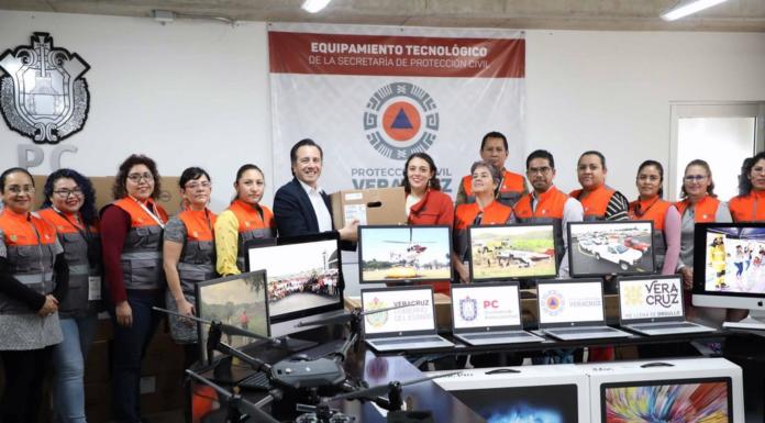 Adquiere Protección Civil equipamiento tecnológico