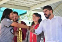 Fomenta SEV el deporte; inaugura campo “Cardenales”