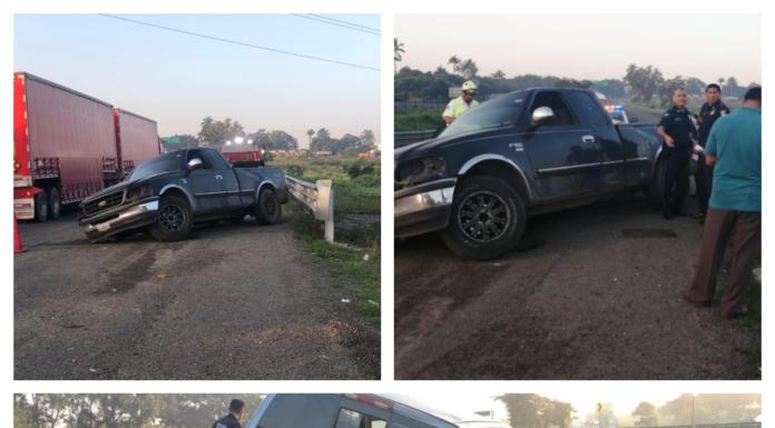 Atiende Gobierno del Estado a migrantes que sufrieron percance automovilístico