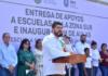Reconstruye y entrega SEV aulas afectadas por sismo de 2017