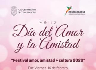 Festival del Amor, Amistad y Cultura 2020 en Cosoleacaque Invitación para el Festival del Amor y la Amistad 2020