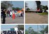 Rebelión contra Guardia Nacional y Fuerza Civil en Isla, Veracruz; incendian patrulla Manifestación contra policías en Isla, Ver.,