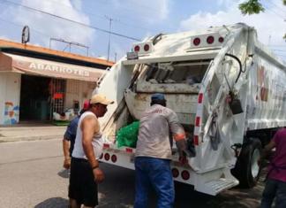 Permanecen tareas de Limpia Pública en Minatitlán