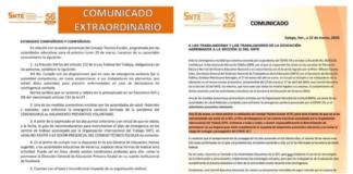 Rechazan sindicatos “Consejo Técnico Escolar”; debe prevalecer “aislamiento voluntario”