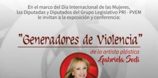 Amplia cartelera de eventos en el Congreso del Estado, por el Día Internacional de las Mujeres
