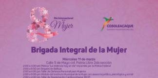 Invita ayuntamiento de Cosoleacaque a “Brigada Integral de la Mujer”