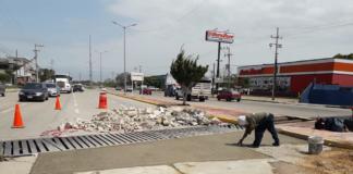 Obras Públicas continúa con el mantenimiento al casco urbano de la ciudad
