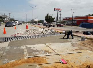 Obras Públicas continúa con el mantenimiento al casco urbano de la ciudad