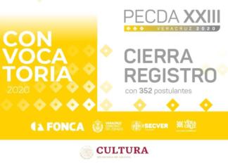 352 postulantes esperan selección del PECDA Veracruz 2019-2020