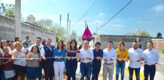 Con recursos municipales se logró rehabilitar 60% de las calles en colonia Los Laureles: Alcalde Fernando Yunes Márquez