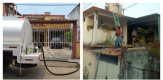 Atiende ayuntamiento de Minatitlán demanda de agua por intensa sequía