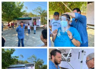 Instala ayuntamiento de Cosoleacaque área de atención temporal a infecciones respiratoriasdas