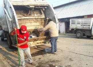 Realiza Limpia Pública de Minatitlán servicio normal en contingencia sanitaria