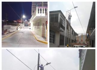 Ejecutan áreas municipales acciones de mejoramiento urbano en Minatitlán