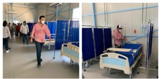 Cosoleacaque, primer municipio a nivel nacional en contar con un área especial para pacientes con COVID-19: Cirilo Vázquez