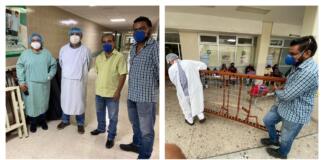 Ayuntamiento de Cosoleacaque dona camas al IMSS de Minatitlán