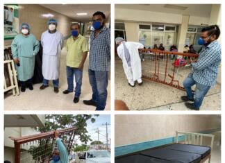 Ayuntamiento de Cosoleacaque dona camas al IMSS de Minatitlán