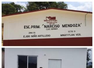 Continúan avances en obras de beneficio en área rural de Minatitlán