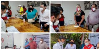 Aspirantes a presidencias de Comités Municipales del PRI en Veracruz, solicitan registro