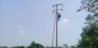 Lleva Ayuntamiento de Minatitlán energía eléctrica a localidad Emiliano Zapata II