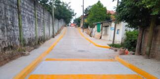Pavimentación de la calle «Federal 2», beneficio para muchas familias