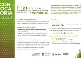 Presenta IVEC tercera convocatoria de Apoyo a la Operación de las Casas de la Cultura
