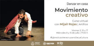 Iniciará IVEC curso virtual de danza “Movimiento creativo”