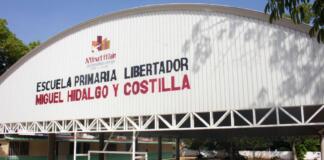 Terminado domo en primaria Miguel Hidalgo, en Minatitlán Terminado domo en primaria Miguel Hidalgo, en Minatitlán