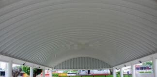 Construye Ayuntamiento de Minatitlán domo en la escuela primaria 20 de Noviembre